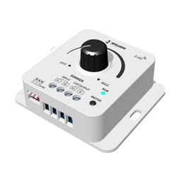 Фото #1 товара INTELLIGENT ARLIGHT Диммер SMART-PWM-101-32-DIM-SUF (12-48V, 1x8A, 2.4G) (IARL, IP20 Пластик, 5 лет)