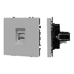 Фото #1 товара Механизм компьютерной розетки SCT-NOBE-MPC1-SFPL-IS (RJ-45, CAT6) (Arlight, -)