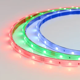 Фото #1 товара Светодиодная лента герметичная RTW-PS-B30-13mm 24V RGB (7.2 W/m, IP67, 5060, 5m) (Arlight, 7.2 Вт/м, IP67)