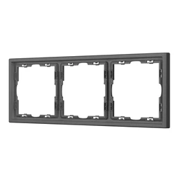 Фото #1 товара Рамка пластиковая FRM-NOBE-SFPL-3-GR (Arlight, -)