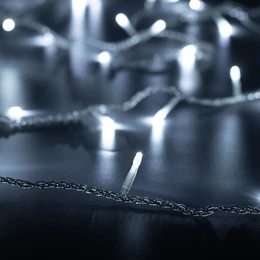 Фото #1 товара Светодиодная гирлянда ARD-STRING-HOME-5000-CLEAR-50LED-STD WHITE (230V, 3.5W) (Ardecoled, IP20)