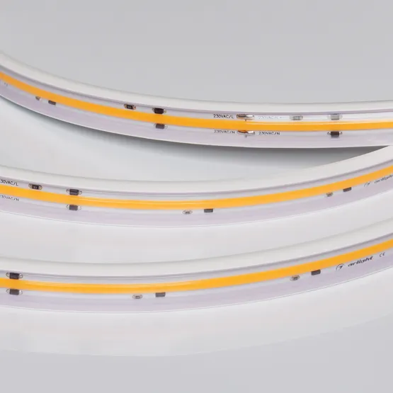 Фото #2 товара Светодиодная лента герметичная ARL-PV-X720-15mm 230V Warm2700 (14 W/m, IP65, 10m) (Arlight, -)