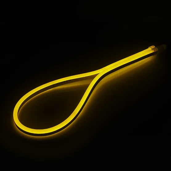Фото #1 товара Образец Гибкий неон ARL-CF2835-Mini-24V Yellow (16x8mm)-0.9m (Arlight, -)