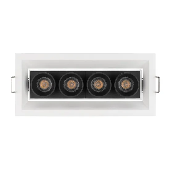 Фото #5 товара Светильник MS-ORIENT-BUILT-TURN-TC-S67x150-10W Warm3000 (WH-BK, 30 deg, 230V) (Arlight, IP20 Металл, 5 лет)