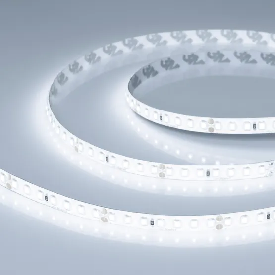 Фото #1 товара Светодиодная лента герметичная RTW-SE-A140-8mm 24V White6000 (5 W/m, IP65, 5m) (Arlight, -)