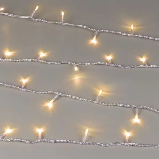 Фото #3 товара Светодиодная гирлянда ARD-STRING-HOME-5000-CLEAR-50LED-STD WARM (230V, 3.5W) (Ardecoled, IP20)
