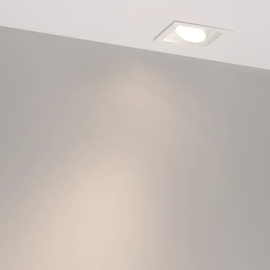 Фото #6 товара Светильник MS-VORTEX-BUILT-S90x90-12W Day4000 (WH-WH, 40 deg, 230V) (Arlight, IP20 Металл, 5 лет)