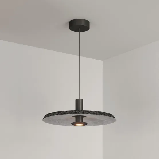 Фото #3 товара Светильник SP-KOTARO-R450-12W Warm3000 (BK-GR, 36 deg, 230V, TRIAC) (Arlight, IP20)