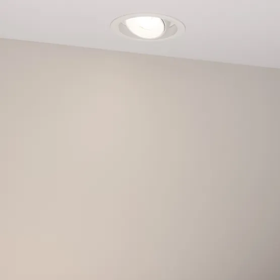 Фото #4 товара Светильник MS-VORTEX-BUILT-R110-20W Day4000 (WH-WH, 40 deg, 230V) (Arlight, IP20 Металл, 5 лет)