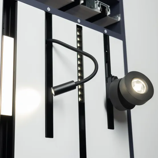 Фото #3 товара Стенд Решения для натяжных потолков ARLIGHT-02-1760x600mm (DB 3мм, пленка) (Arlight, -)