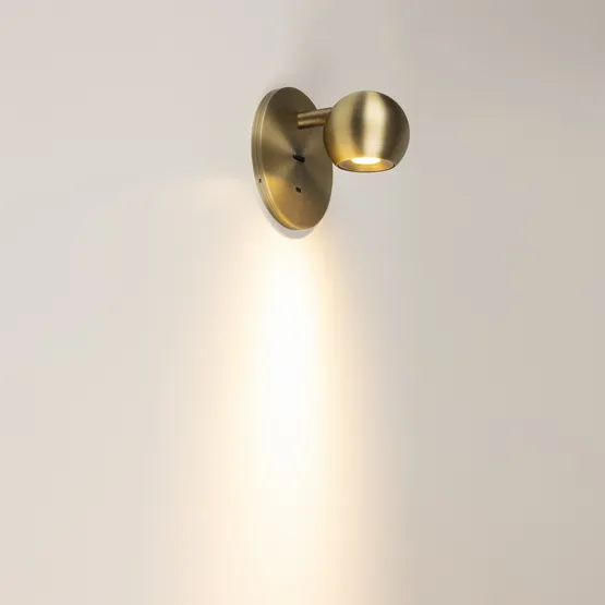 Фото #2 товара Светильник SP-OTTORI-WALL-CHARGE-6W Warm3000 (BR, 30 deg, 230V, USB-C) (Arlight, IP20 Металл, 3 года)