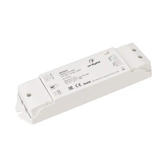 Фото #1 товара Диммер SMART-D9-DIM (12-24V, 1x15A, 2.4G) (Arlight, IP20 Пластик, 5 лет)