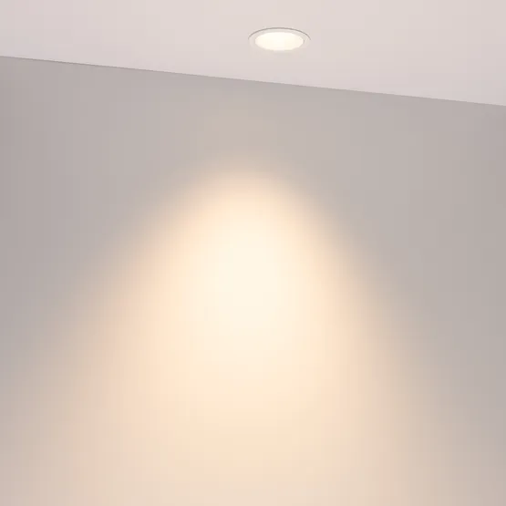 Фото #6 товара Светильник MS-ARADO-BUILT-R55-7W Warm3000 (WH-WH, 55 deg, 230V) (Arlight, IP20 Металл, 5 лет)