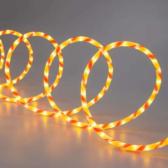 Фото товара Светодиодная гирлянда Карамель ARD-CLASSIC-10000-CLEAR-360LED STD Warm-Red (230V, 30W) (Ardecoled, IP65)
