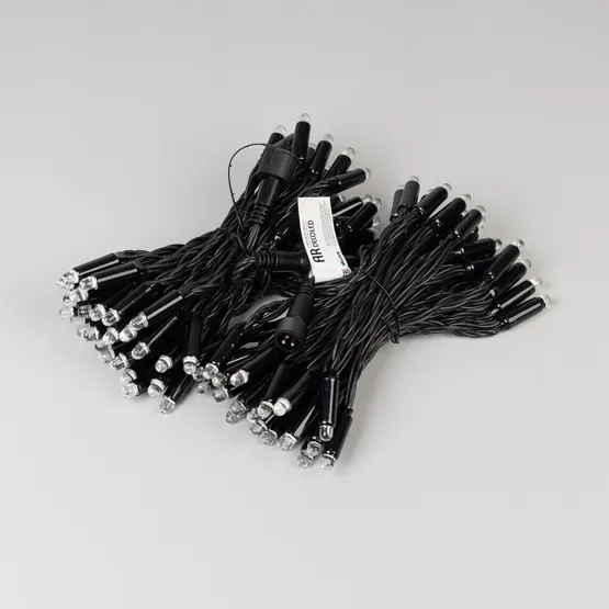 Фото #4 товара Светодиодная гирлянда ARD-STRING-CLASSIC-15000-BLACK-100LED-LIVE RGB-SPI (12V, 53W) (Ardecoled, IP65)