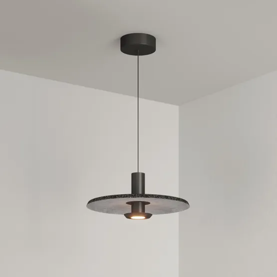 Фото #3 товара Светильник SP-KOTARO-R350-12W Warm3000 (BK-GR, 36 deg, 230V, TRIAC) (Arlight, IP20)