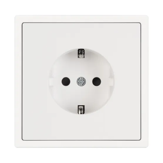 Фото #2 товара ARL NOBE Розетка зк со шторками софт-тач белый кварц SCT-MEU-SFPL-WH (250V, 16A) (Arlight, -)