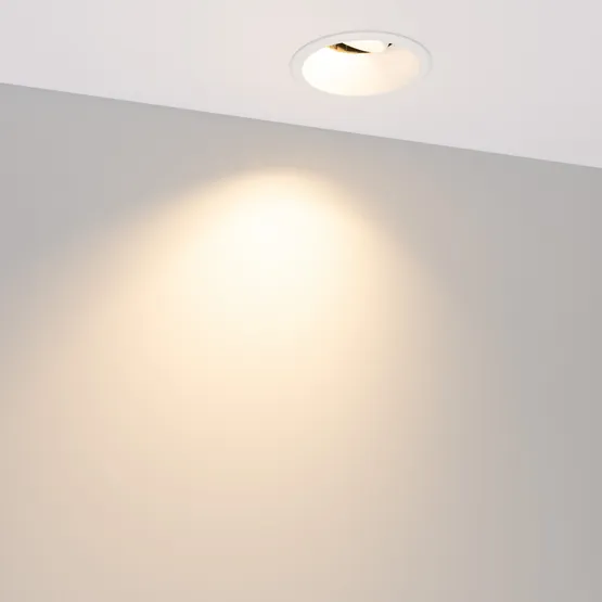 Фото #3 товара Светильник MS-FLOW-BUILT-R85-6W Warm3000 (BK, 55 deg, 230V) (Arlight, IP20 Металл, 5 лет)