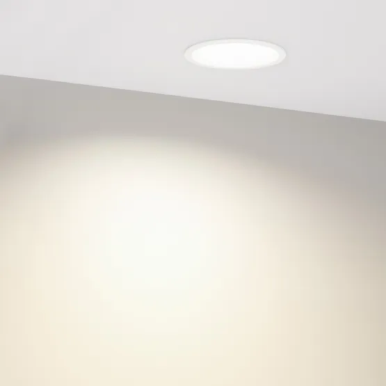 Фото #2 товара Светильник MS-BREEZE-BUILT-R82-9W Day4000 (WH, 85 deg, 230V) (Arlight, IP20 Металл, 3 года)