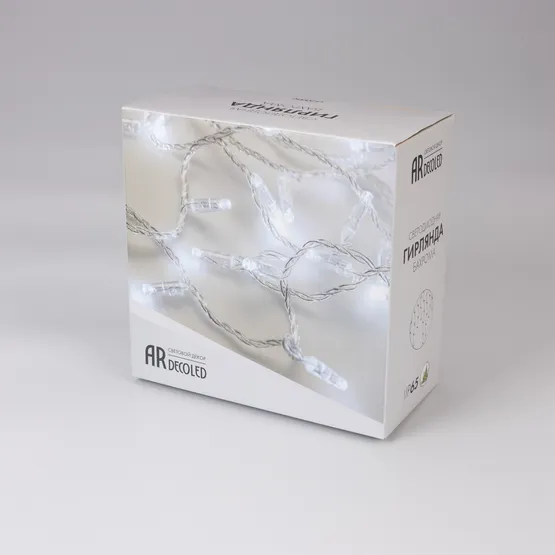 Фото #5 товара Светодиодная гирлянда ARD-EDGE-CLASSIC-5600x900-CLEAR-240LED-PULSE White (230V, 15W) (Ardecoled, IP65, 1 год)
