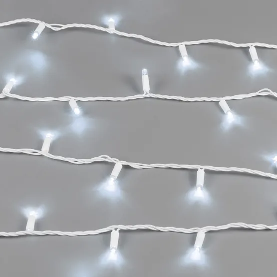 Фото #4 товара Светодиодная гирлянда ARD-STRING-PRO-10000-WHITE-100LED-FLASH WHITE (230V, 7W) (Ardecoled, IP65)