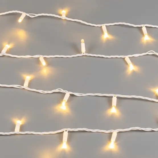 Фото #2 товара Светодиодная гирлянда ARD-STRING-CLASSIC-10000-WHITE-100LED-FLASH WARM (230V, 7W) (Ardecoled, IP65)