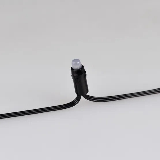 Фото #2 товара Светодиодная гирлянда Нить Смарт ARD-MOOD-CLASSIC-5000-BLACK-26LED RGBY-SPI (230V, 7.5W, Tuya Wi-Fi) (Ardecoled, IP65)