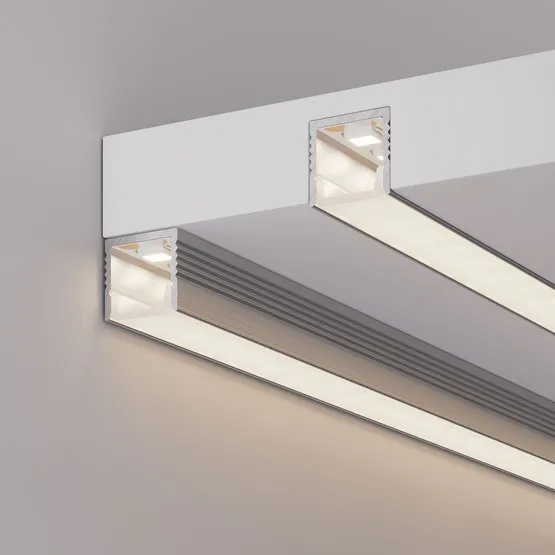 Фото #5 товара Профиль LINE-1212-2000 ANOD (Arlight, Алюминий)