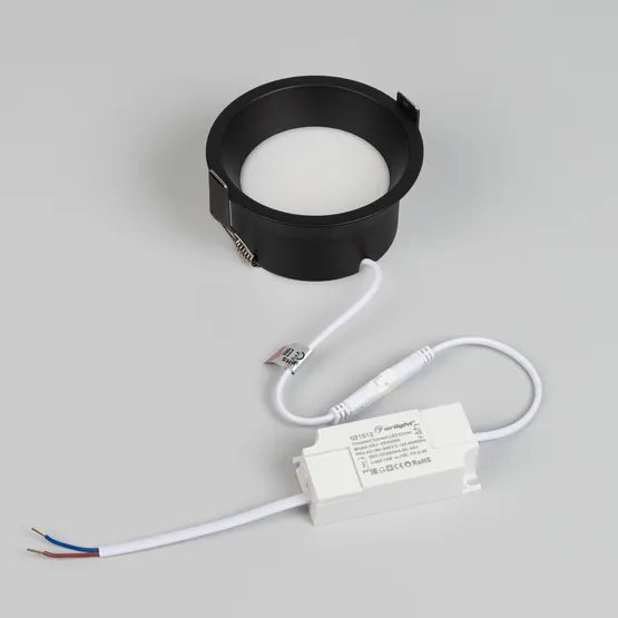 Фото #3 товара Светильник MS-BREEZE-BUILT-R104-12W Day4000 (BK, 85 deg, 230V) (Arlight, IP20 Металл, 3 года)