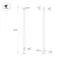 Минифото #2 товара Опора фланцевая OXOR-OK-D60-L5000 (BK) (Arlight, Сталь)