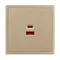 Минифото #2 товара Механизм розетки с быстрой USB зарядкой SCT-NOBE-MUAC-SFPL-FC-GD (65W, QC3) (Arlight, Золотой песок)