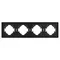 Минифото #3 товара Рамка пластиковая FRM-TENDO-SFPL-4-GR (Arlight, -)