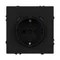Минифото #3 товара Механизм розетки с USB зарядкой SCT-NOBE-MUCC-SFPL-BK (230V, 16A) (Arlight, -)