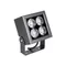 Минифото #1 товара Светильник ALT-BLOCK-S130x130-15W Warm3000 (GR, 15 deg, 230V) (Arlight, IP66 Металл, 3 года)